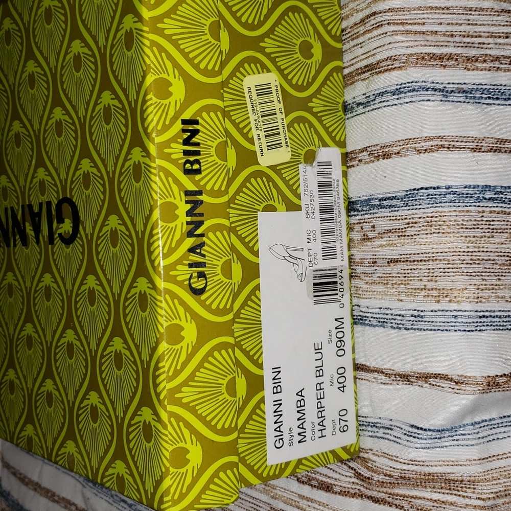 Gianni Bini, Mamba, Size 9M Harper Blue